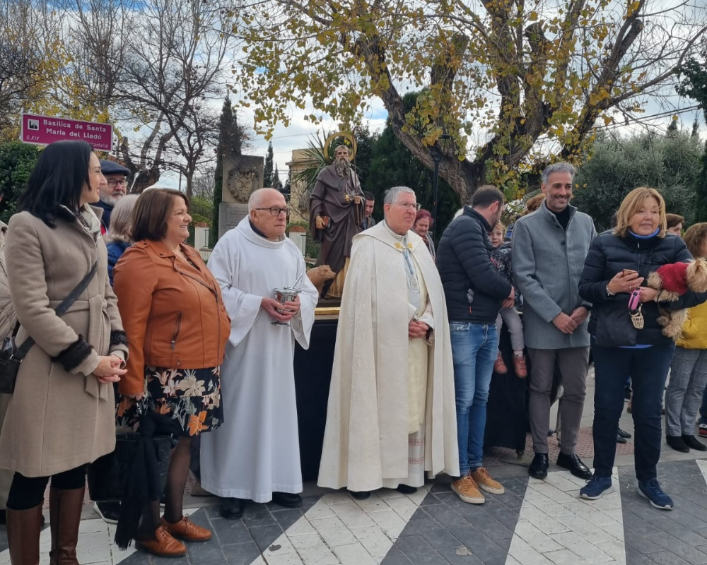 Celebración de Sant Antoni Basílica del Lledó